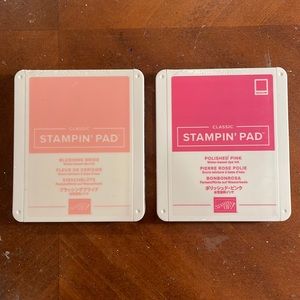 Stampin Up! Ink Pads. I mistakenly bought 2 of each.